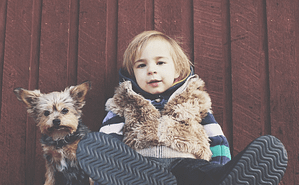 child dog